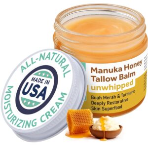 ProSeed Manuka Honey Tallow Balm, Unwhipped, Grass-Fed Beef, 2oz