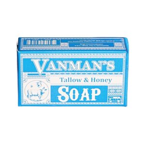 VanMan Beef Tallow and Coconut Oil Bar Soap 3.8 oz